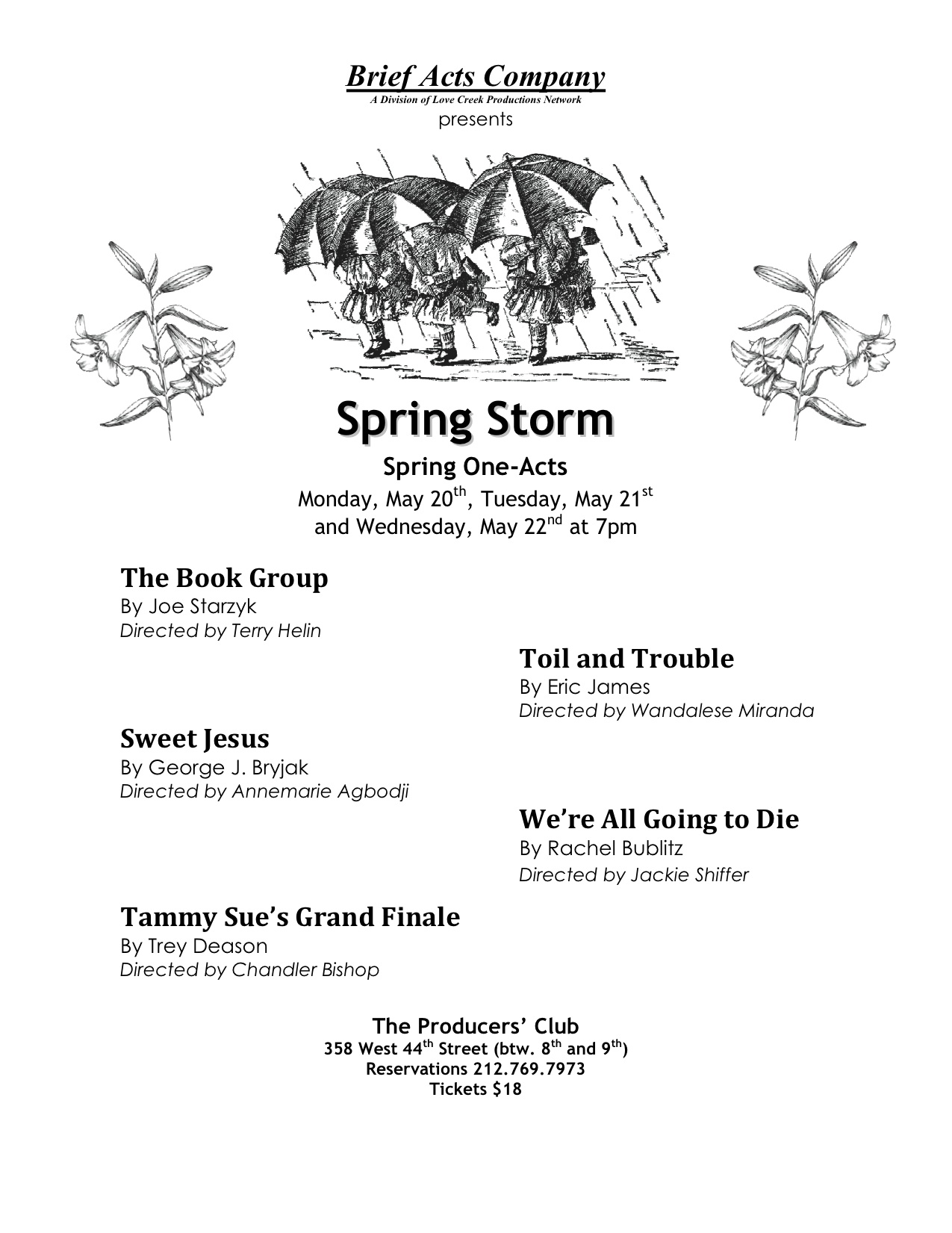 Spring D 2013 Flyer No Cast